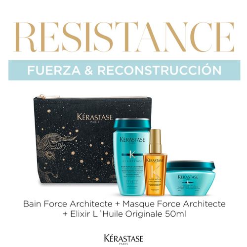 Kerastase pack resistance force architecte para cabello dañado