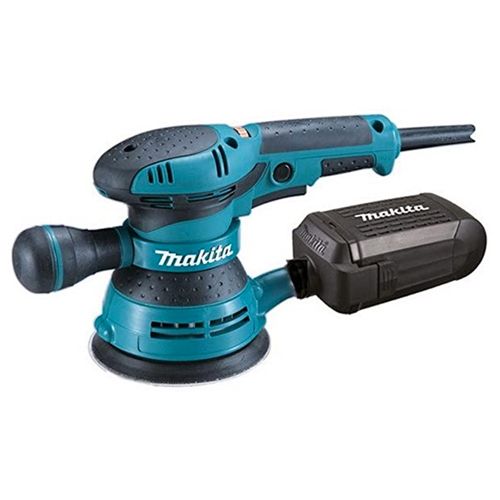 Lijadora Roto Orbital Eléctrica Makita 300W 5" Velocidad Variable Doble Mango BO5041