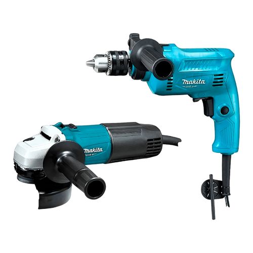 Taladro Percutor 1/2 M0801B +Esmeril Angular 4 1/2 Makita Mt