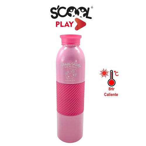 Botella Acero 600 Ml Hello Kitty 50 Años Scool Play