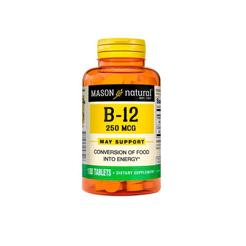 Vitamina Mason  B-12 250 Mcg (100 Tab)