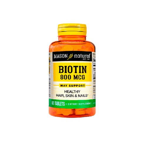 Vitamina Mason Biotin 800 Mcg (60 Tab)