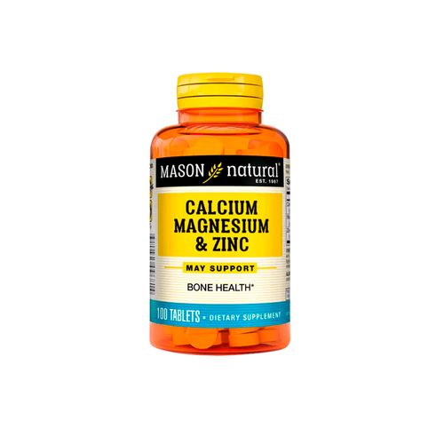 Vitamina Mason Calcium Magnesium & Zinc (100 Tab)