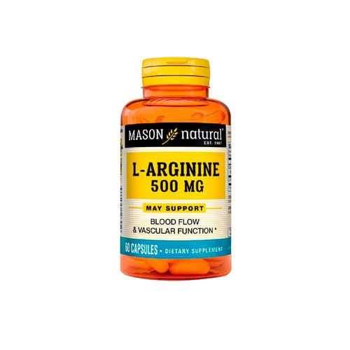 Vitamina Mason L-Arginine 500 Mg (60 Cap)