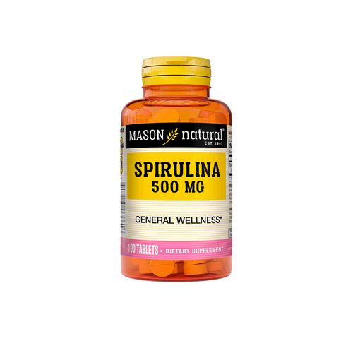 Vitamina Mason Spirulina 500 Mg (100 Tab)