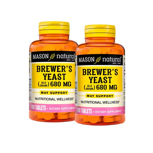 Vitamina Brewer´S Yeast 680Mg (100 Tab) Pack X2