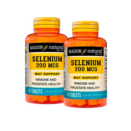 Vitamina Selenium 200 Mcg (60 Tab) Pack X2