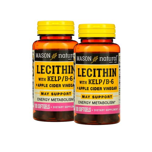 Lecithin With B6 Plus Apple Cider Vinegar100 Softg PackX2