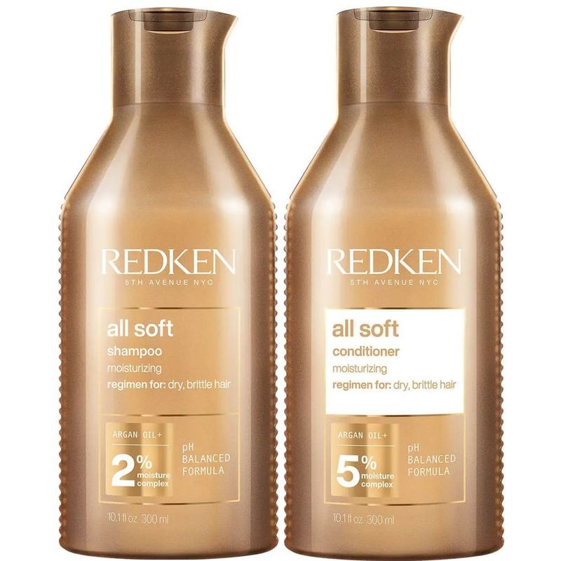 Shampoo-con-Aceite-de-Argan-300ml---Acondicionador-Redken-All-Soft