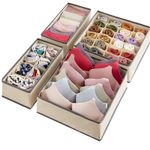 Juego-de-4-organizador-de-ropa-interior-para-cajones-closet---Crema