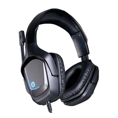 AUDÍFONOS GAMER HP OVER-EAR H220 LED CON MICROFONO NEGRO PARA PC LAPTOP PS4