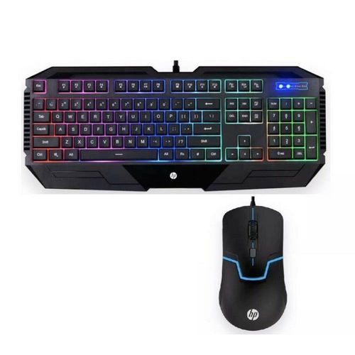 TECLADO Y MOUSE GAMER  COMBO 2 EN 1 GK1100 – HP