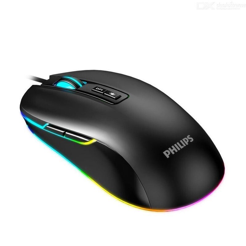 Mouse-Gamer-Philips-SPK9414-Negro