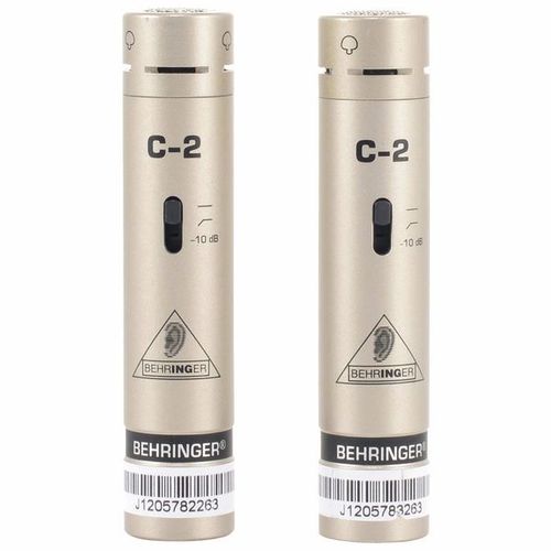 Behringer C-2 Micrófonos de Condensador de Estudio (par)