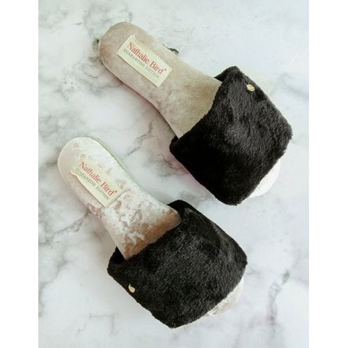 PANTUFLAS STRAP NEGRO 40