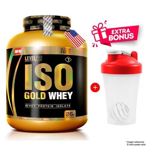 Proteína Iso Gold Whey 3 KG Chocolate