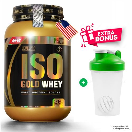 PROTEÍNA ISO GOLD WHEY DE 1100 GRAMOS VAINILLA