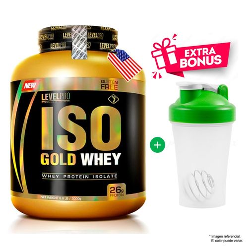 PROTEÍNA ISOLATADA ISO GOLD WHEY 3KG VAINILLA