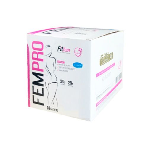 Fem Pro Caja 10 Unidades Protein Fit Vainilla