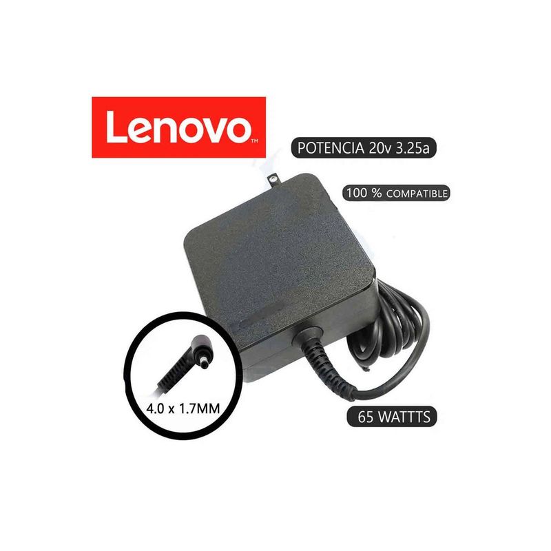 Cargador-Compatible-Lenovo-ideapad-20v-325a-65w-40x17-mm