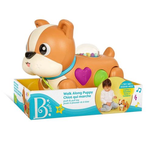 Muñeco Perrito B.Toys De Arrastre Con Luces