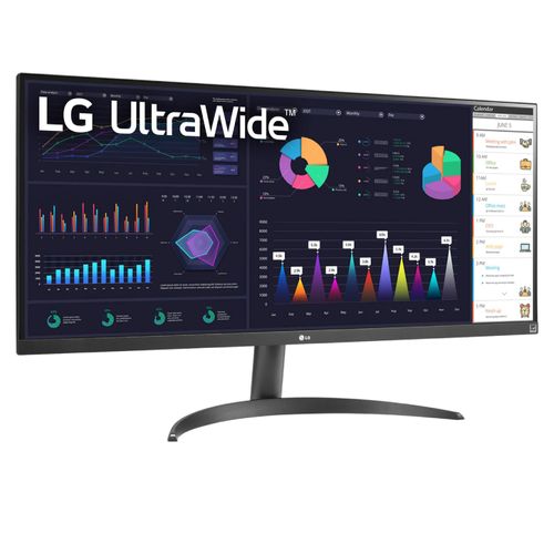 Monitor LG IPS UltraWide LG 34 WFHD - 2560x1080 34WQ500-B (MUNDO ELECTRONICO)