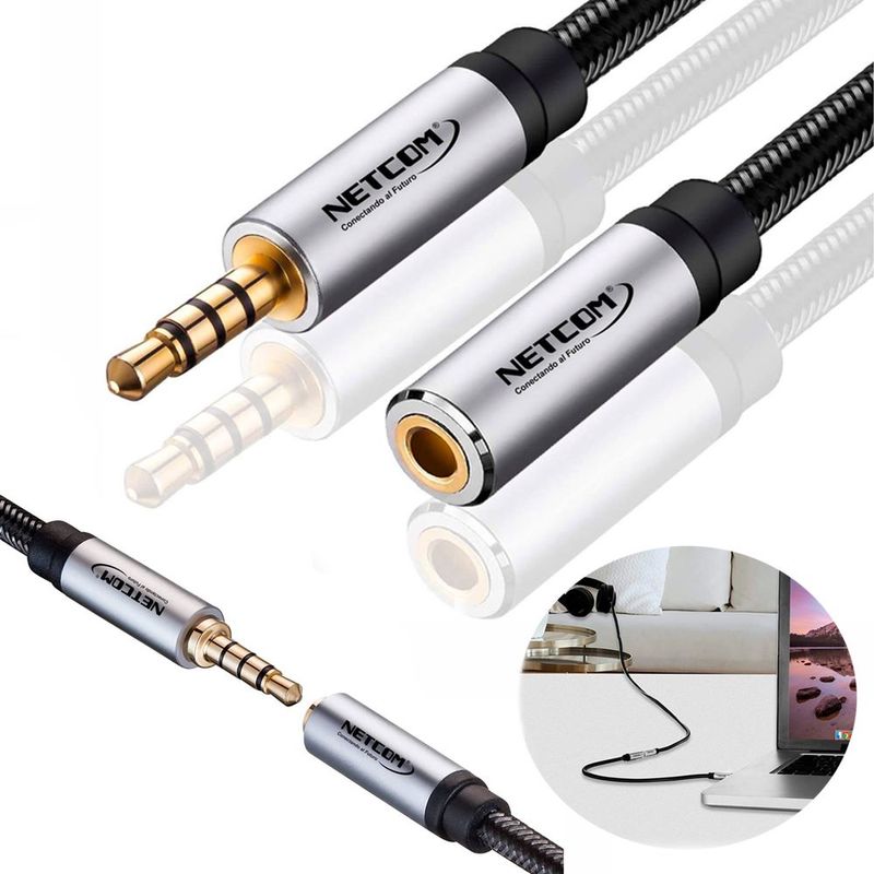 Cable-Extension-de-Audio-Plug-a-Jack-35mm-TRRS-de-180-Metros-Netcom