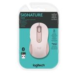 Mouse-M650-Inalambrico-Ambidiestro-Bolt-Signature-Rosa