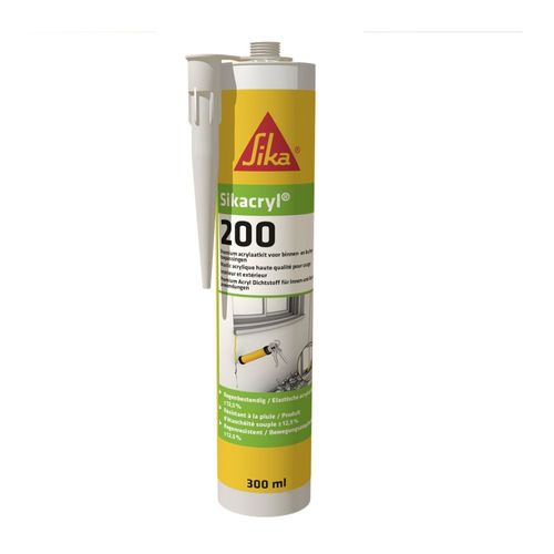 Sellante acrílico Sikacryl 200 300 ml