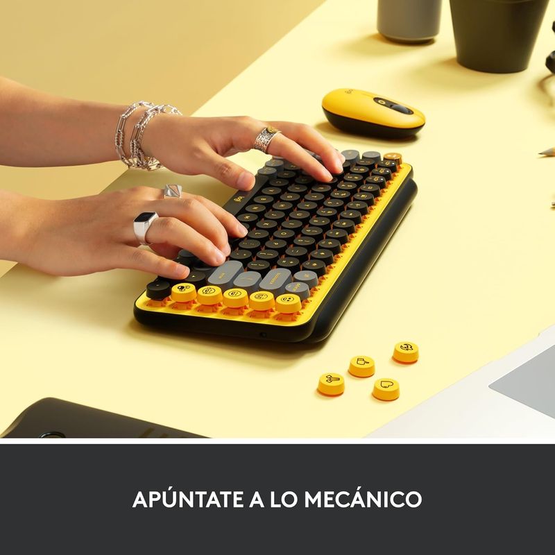 TECLADO-MECANICO-LOGITECH-POP-KEYS-USB-COLOR-BLAST