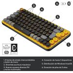 TECLADO-MECANICO-LOGITECH-POP-KEYS-USB-COLOR-BLAST