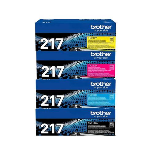 Kit De Toner Tn217 L3270Cdw, L3551Cdw, L3750Cdw BCMY