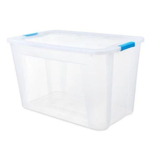 Caja De Plastico Super Fuerte Goliat Transparente