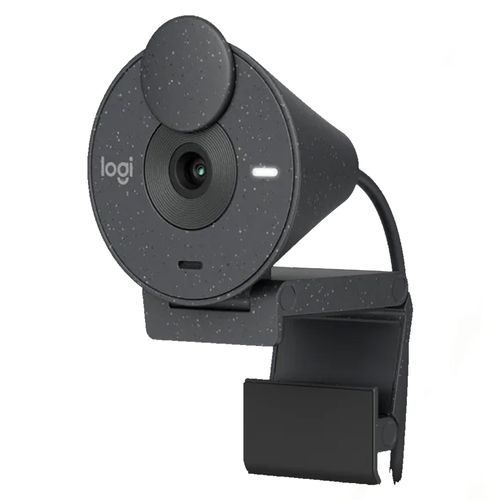 Camara Logitech Brio 300 Fhd 1080p con Modo Privacidad Black