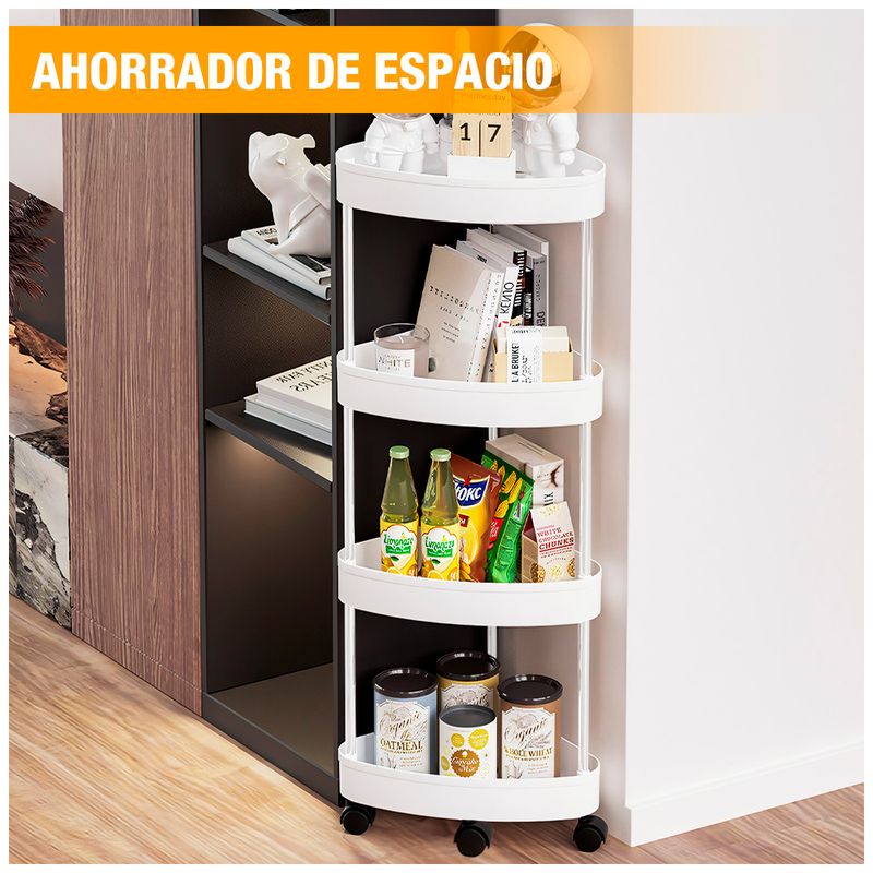 Carrito-Organizador-Estante-Esquinero-con-Ruedas-para-Cocina-YG5-Blanco