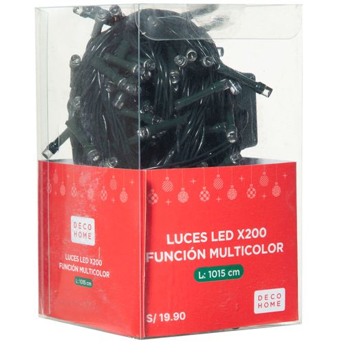 Luces Led DECO HOME 200un C Fun Multicolor