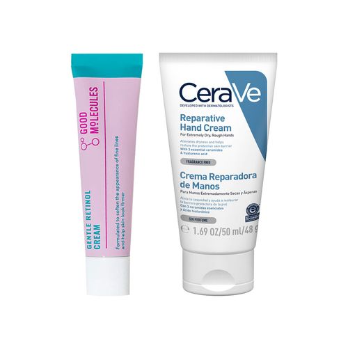 Crema Retinol Suave - Good Molecules+Crema Reparadora de Manos 50ml