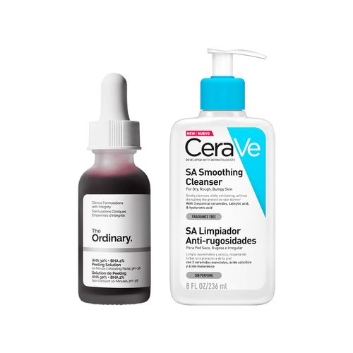 Serum AHA 30% + BHA 2% Peeling Solution+Limpiador Suavizante SA 236ml