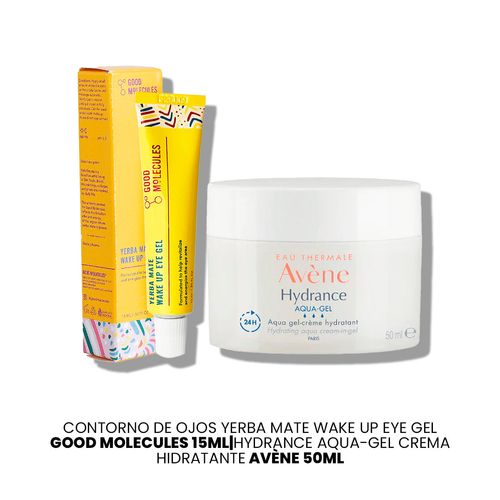 Contorno De Ojos Good Molecules 15ml|Hydrance aqua-gel Avène 50ml