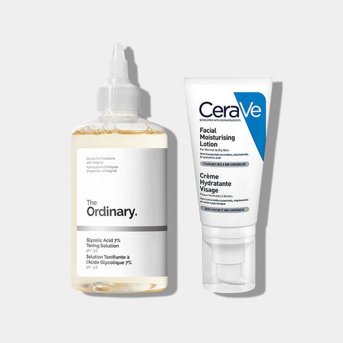 Glycolic Acid 7%- The Ordinary 240ml+Crema Facial PM 52ml