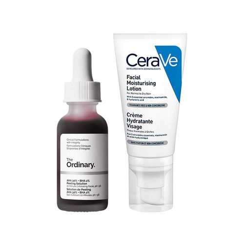 Serum AHA 30% + BHA 2% Peeling Solution+Crema Hidratante Facial PM52ml