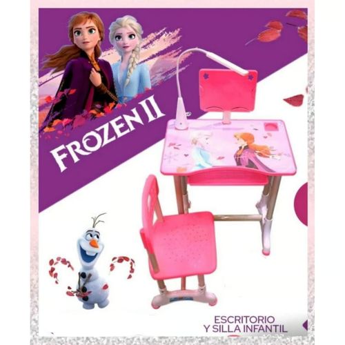 Escritorio para Niños Ergonomico con Lampara Led - FROZEN (MUNDO ELECTRONICO)