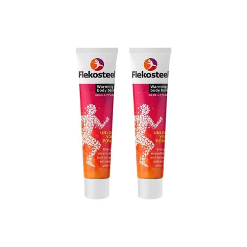 Balsamo Para Dolor Muscular y De Articulaciones Flekosteel 50ml 2 Uni