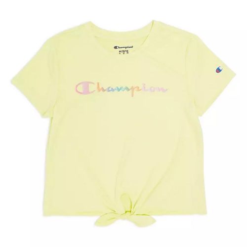 Polo Niñas Champion Nudo Active Top - Amarillo Talla S