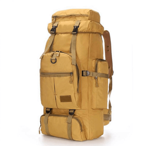 Mochila de Gran Capacidad Kaeroshy Sky 75L Color Beige