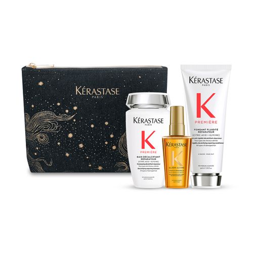 Kerastase pack premiere shampoo premiere 250ml+ acondicionador premiere 200ml+ elixir ultime 50ml