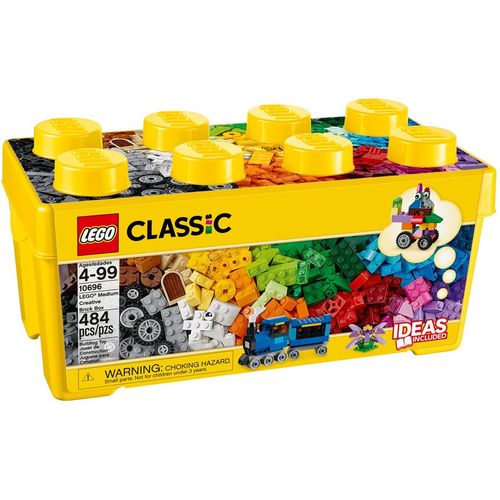 Caja Mediana de Ladrillos Creativos Lego 10696-Multicolor