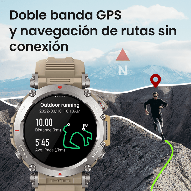 Smartwatch-Amazfit-T-REX-Ultra---Sahara