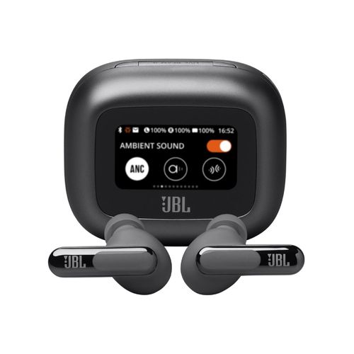 JBL - Audífono Live Beam 3 ANC Perfect Fit IP55 - Negro (MEGA IMPORT)