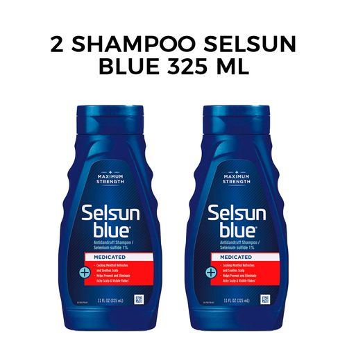 2 Shampoo Selsun Blue 325ml